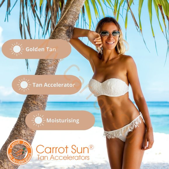 Carrot Sun Tan Accelerator Coconut Oil with Coconut Oil and L-Tyrosine - Picture 2 of 6
